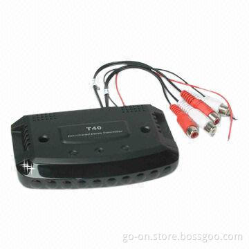 In-car 2-channel IR Transmitter with 8m Effective Range
